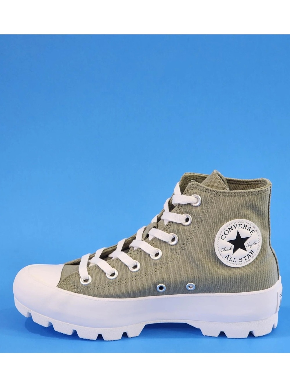 Converse Womens Chuck Taylor All Star Lugged Tops 571114C Light Field Surplus